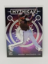 2022 Panini Optic Manny Machado Mythical #M-2 San Diego Padres  #M-2 - £1.51 GBP