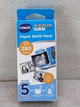 VTech KidiZoom Printcam Paper Refill Pack 280 Photos 3 Regular Rolls Print Cam F - $10.99