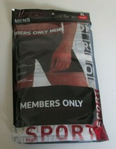 Three Members Only boxer briefs Size X-Large 95% Cotton White Black and ... - £15.46 GBP