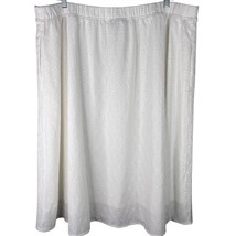 Lane Bryant Skirt Lined White Eyelet 26/28 New - $29.69