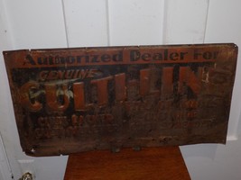 Vintage Authorized Dealer Genuine Culti-Line Tool Embossed Tin Sign - $2,224.12 MXN