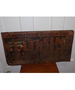 Vintage Authorized Dealer Genuine Culti-Line Tool Embossed Tin Sign - $118.80