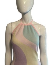 Pastel Dress Size Small Multicolor Sleeveless Knee Length By Mint Vanill... - £13.60 GBP