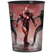 Captain America 3 Civil War Stadium Keepsake Favor Cup 16 oz 1 Per Packa... - $3.25