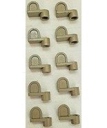 3/16&quot; Sunscreen Clips Almond PACK OF 10 Window Screen Metal Diecast Die ... - $13.56 CAD