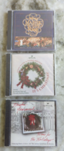 Christmas CD Holliday Lot  2 Hallmark Christmas Assorted Lot Of 3 - £9.58 GBP