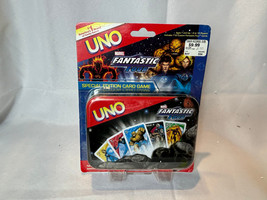 2005 MARVEL FANTASTIC FOUR UNO Special Edition Card Game Factory Sealed - £23.35 GBP