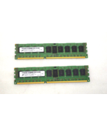 Micron 8GB (2x4GB) 2Rx8 PC3L-10600R-9-11-B0 Server RAM Memory - £13.68 GBP