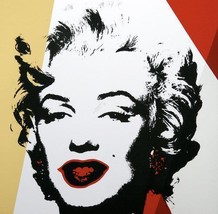 Andy Warhol Golden Marilyn 11.37 Sunday B Morning Serigraph Portrait Art - £490.66 GBP
