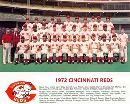 1972 CINCINNATI REDS 8X10 TEAM PHOTO BASEBALL PICTURE MLB - £3.95 GBP