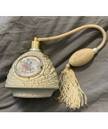 Berger Perfume Bottle Atomizer Crackles Effect Man &amp; Woman Ancient Couple - $27.26 CAD