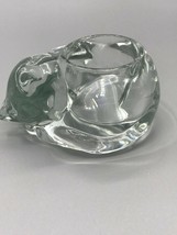 Clear Glass Cat Candle/Votive holder - £8.59 GBP