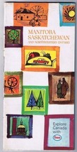 Manitoba Saskatchewan &amp; Northern Ontario Esso Road Map 1968 - $7.09