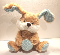 Vintage Musical Plush Easter Bunny Rabbit Goffa International Moves and ... - $64.95