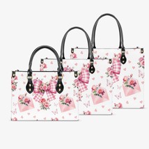 Women&#39;s Tote Bag - Rockabilly - Envelope Hearts and Roses - £47.36 GBP+