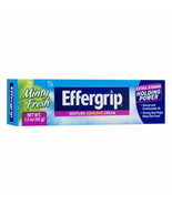 Effergrip Denture Adhesive Cream  Extra Strong Holding Power  1.5 oz (Pa... - $10.88
