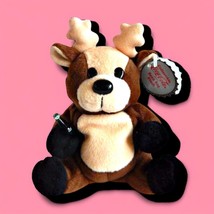 1998 Collectible Coca Cola Bean Bag Plush Reindeer with Coca Cola Bottle... - $170.87 MXN