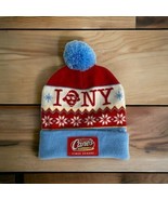 Raising Canes New York Time Square Exclusive Pom Pom Knit Adult Beanie R... - £12.59 GBP