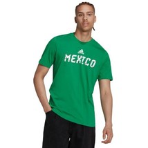 adidas Men&#39;s World Cup 2022 Tee Team Mexico Green HD6356 - £8.01 GBP