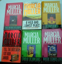 Lot 6 Marcla Muller Sharon Mc Cone Lonely Place~Dread~Butchers~Iron Shoes ~Echoes - £16.66 GBP