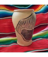 Merlien Wilder Corpus Christi Texas handmade pottery 8&quot; vase, beautiful,... - €52,10 EUR