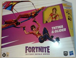 Fortnite TNTINA &amp; Glider Toy Epic Games Victory Royale Series New - £13.41 GBP