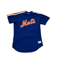Vintage 1980&#39;s Majestic New York Mets Blue Mesh Batting Practice Jersey ... - $911.34 MXN