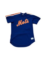 Vintage 1980&#39;s Majestic New York Mets Blue Mesh Batting Practice Jersey ... - $70.20 CAD