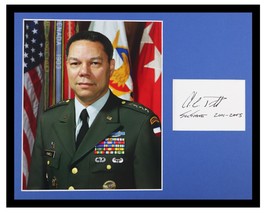Colin Powell Signed Framed 11x14 Photo Display - £116.84 GBP