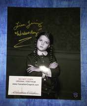 Lisa Loring Hand Signed Autograph 8x10 Photo Wednesday Addams - £31.45 GBP