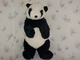 25&quot; Folktails Panda Bear Plush Puppet Stuffed Toy Folkmanis - £80.37 GBP