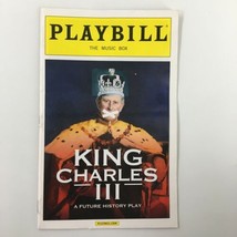 2015 Playbill The Music Box King Charles III Future History by Mike Bartlett - £11.16 GBP
