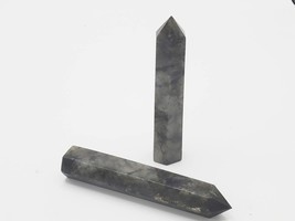 Labradorite Tower ~ Energy Tower, Meditation, Witch Supplies, Magical Polished L - £19.32 GBP