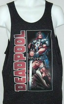 Deadpool T-Shirt Men&#39;s Size S M L XL Black Sleeveless Tank Top NEW Marve... - $16.84