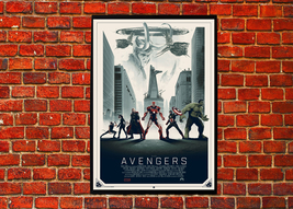 The Avengers Hawkeye Black Widow Thor Iron Man Captain America  Poster - £2.36 GBP