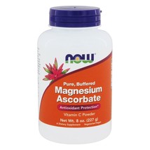 NOW Foods Magnesium Ascorbate Powder, 8 Ounces - £13.27 GBP