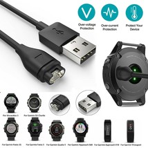 Usb Charger For Garmin Vivoactive 3 Fenix 5/5S/5X Vivosport Charging Cab... - £12.58 GBP