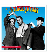 2024 the Three Stooges Monthly Wall Calendar, 16 Months, 12&quot; X 12&quot; (DDD1... - £19.24 GBP