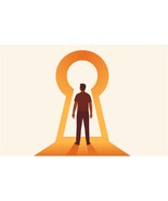 Unlocking Inner Potential –Inspirational Vector Illustration for Persona... - $18.26 MXN