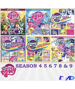My Little Pony: Friendship Is Magic (Season 4 5 6 7 8 9) Set~All Region - £76.07 GBP