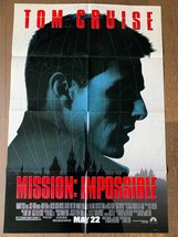 Mission: Impossible 1996, Action/Thriller Original One Sheet Movie Poster  - £38.65 GBP