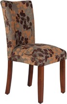 Homepop Home Decor | K1136-F975 | Classic Upholstered Parsons, Brown Woven - £94.92 GBP