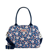 Cath Kidston Matt Busy Bag Medium Crossbody Handbag Island Flowers Navy ... - £47.95 GBP