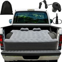 Inflatable Truck Bed Air Mattress For 5.5-5.8Ft Short Truck Beds, Inflat... - £70.76 GBP