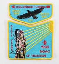 Vintage 1998 60th YR Colonneh 137 OA WWW Delegate Double Pocket Scout BSA Patch - £9.34 GBP