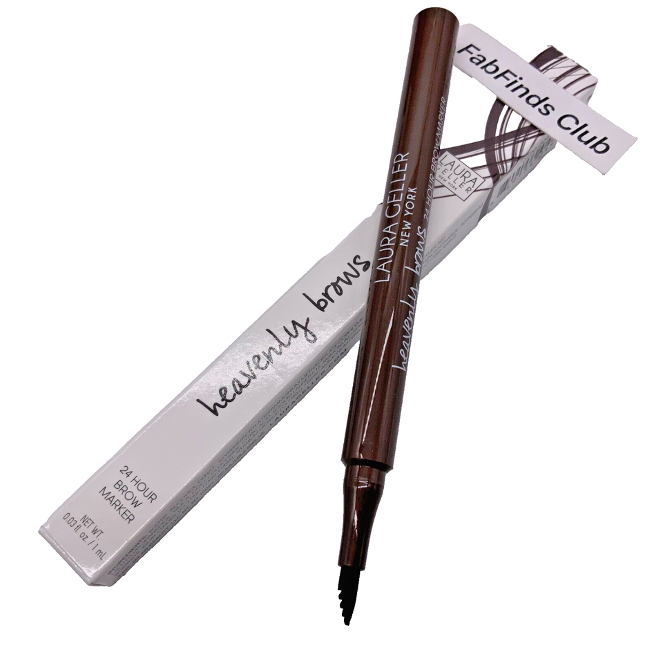 Laura Geller Heavenly Brows 24 Hour Brow Marker *Dark Brown* New in Box - $14.83