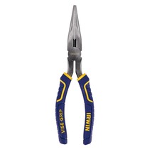 IRWIN VISE-GRIP Long Nose Pliers with Wire Cutter, 8-Inch (2078218) - £18.95 GBP