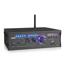 Pyle PCAU46BA Wireless Bluetooth Home Stereo Amplifier - 2x120 Watt (Ope... - $44.09