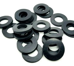 13mm ID Rubber Flat Washers 25mm OD 3mm Thick Spacers Gasket  High Quali... - £9.28 GBP+