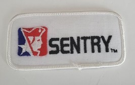 Sentry Insurance Embroidered Patch 4” X 2&quot; Old Logo Advertising Wisconsin - $9.79
